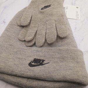 Nike Kid's Beanie Gray 2 Pcs NWT